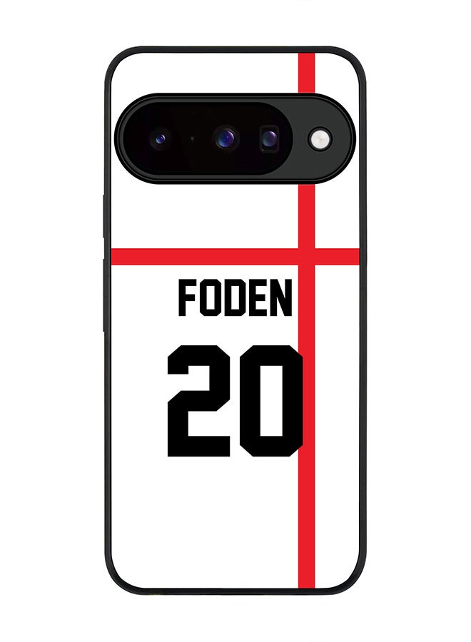For Google Pixel 10 Case,Slim fit Camera Protection, Shockproof Thin Phone cover  - Football - England,  Foden
